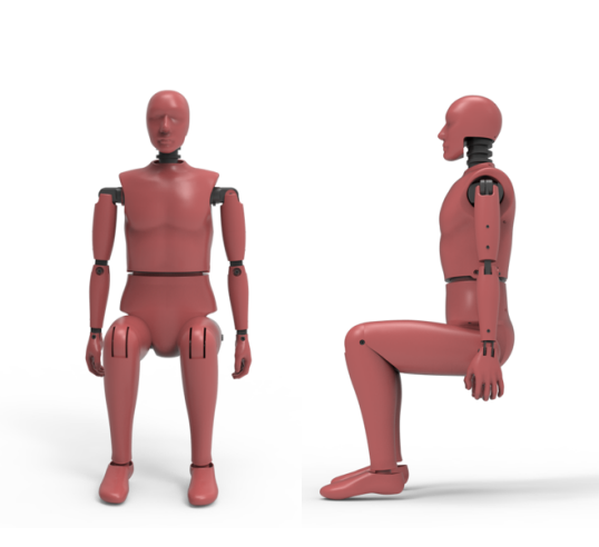 电车电池震动与碰撞测试假人